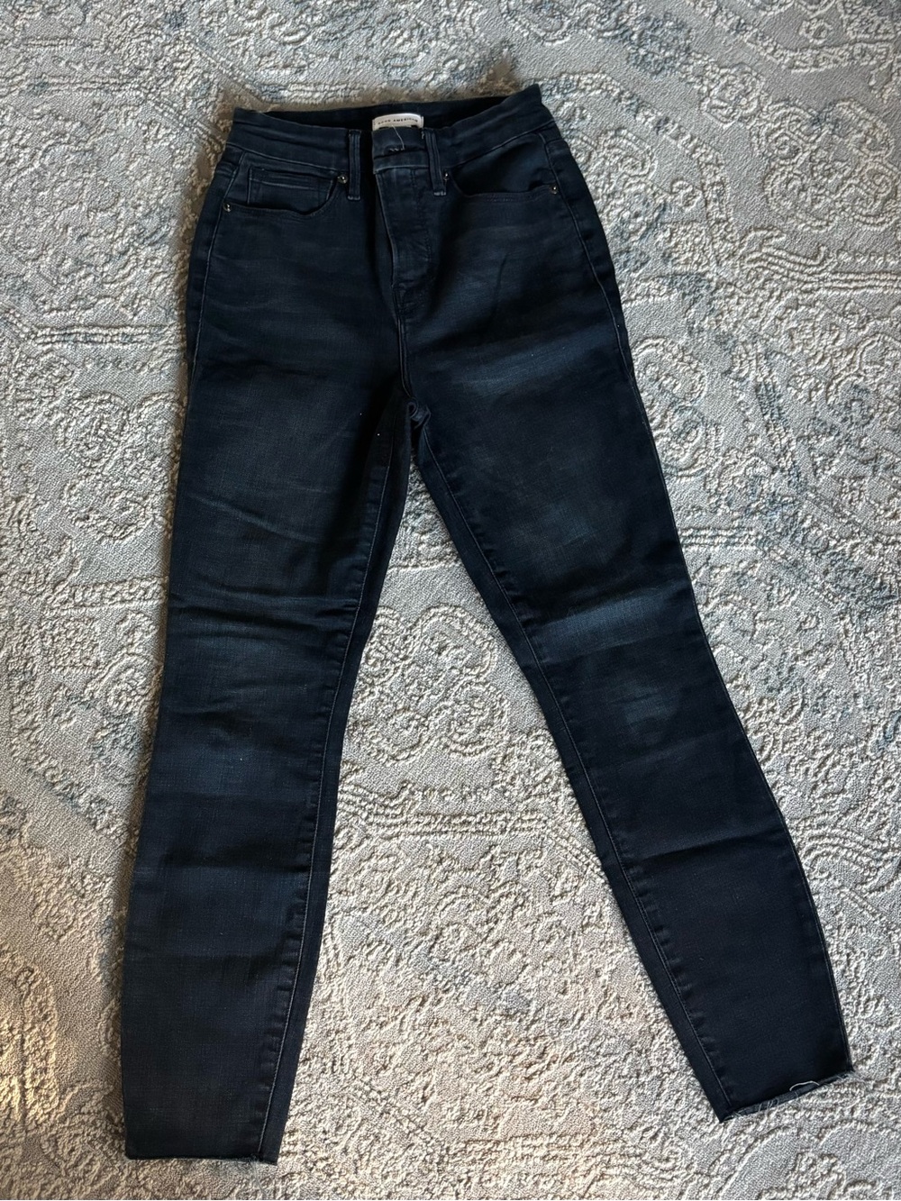 Good American Black Skinny Jeans